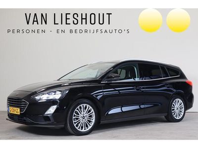 tweedehands Ford Focus Wagon 1.0 EcoBoost Titanium Business NL-Auto!! Apple Car-play I PDC I Led verlichting