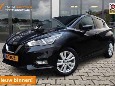 Zwart Occasion 2019 Nissan Micra N-Connecta Hatchback | € 11.900 (Eerlijke prijs)