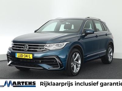 Blauw Occasion 2021 VW Tiguan R-line SUV | € 29.449 (Eerlijke prijs)
