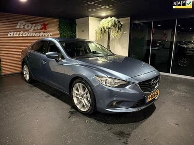 Blauw (metallic) Gebruikt 2014 Mazda 6 Sedan | € 3.999 (Super prijs)