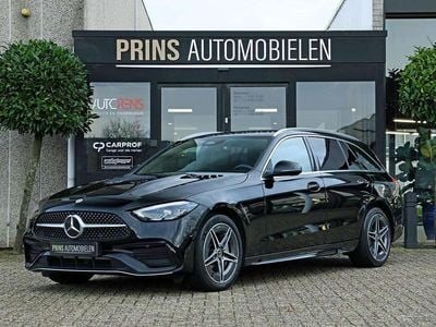 Zwart Occasion 2022 Mercedes C300e AMG line Stationwagen | € 34.450 (Eerlijke prijs)