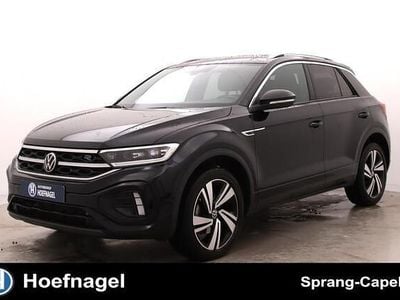 Zwart Gebruikt 2023 VW T-Roc R-line SUV | € 29.950 (Eerlijke prijs)