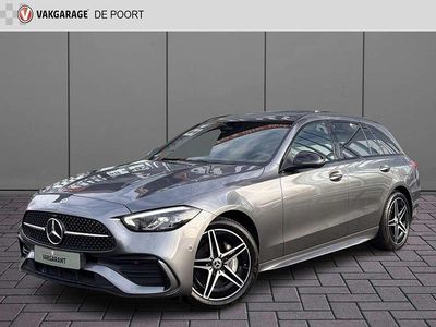Grijs Gebruikt 2022 Mercedes C300e AMG line Stationwagen | € 35.750 (Eerlijke prijs)