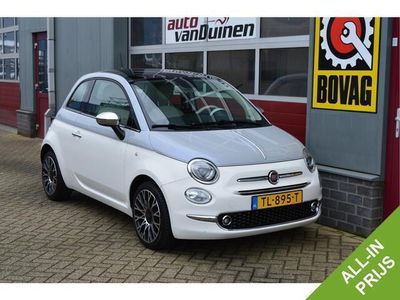 tweedehands Fiat 500 0.9 TwinAir Turbo Collezione O.a: Clima Navi Cru