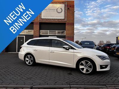 Occasion Seat Leon ST CONNECT 150 PK (110 kW) 2017 Wit Stationwagen