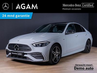 Grijs Occasion 2025 Mercedes C300 AMG line Sedan | € 59.950