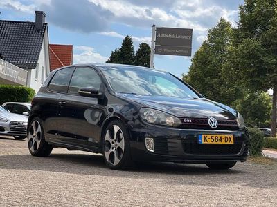 tweedehands VW Golf VI 2.0 GTI|211 PK| Leer|Zwart-Zwart|3 Drs|Automaat