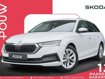 Wit Occasion 2021 Skoda Octavia Business Line Stationwagen | € 18.950 (Eerlijke prijs)