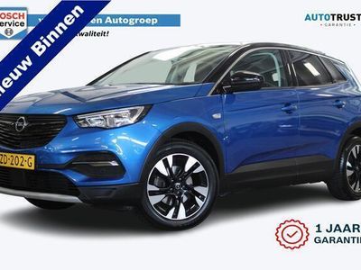 tweedehands Opel Grandland X 1.2 Turbo Business Executive | Incl. 12 maanden garantie | Automaat | Apple CarPlay | Parkeersensoren | Navigatie | Afneembare trekhaak | Elektr. achterklep | Sportstoelen | Denon audio | Cruise control | Climate control |