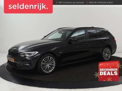Zwart Gebruikt 2021 BMW 330e Basis Stationwagen | € 21.400 (Super prijs)
