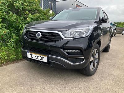 Zwart (metallic) Gebruikt 2018 Ssangyong (KGM) Rexton Sapphire SUV | € 14.950 (Super prijs)
