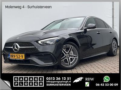 Grijs Gebruikt 2024 Mercedes C220 AMG line Sedan | € 49.900