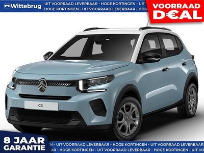 Nieuw Citroën C3 Business Class 101 PK (74 kW) 2025 Zwart Hatchback