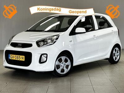 tweedehands Kia Picanto 1.0 CVVT ComfortLine/ Airco!/ C.V.Afstand/ Multi.Stuur/ USB+AUX/ Elek.Pakket/ Isofix/ Radio-CD.