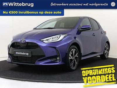 Blauw Occasion 2025 Toyota Yaris Hybrid Hatchback | € 25.425 (Eerlijke prijs)