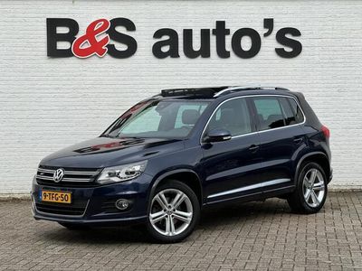 tweedehands VW Tiguan 1.4 TSI R-Line Edition Leder Trekhaak Panorama Cli