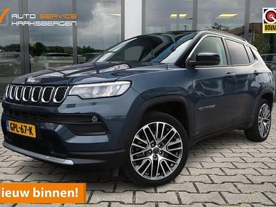 Blauw Occasion 2022 Jeep Compass Limited SUV | € 21.900 (Eerlijke prijs)