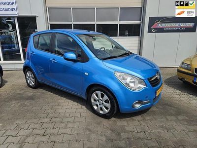 Blauw Gebruikt 2009 Opel Agila Enjoy Hatchback | € 2.850 (Duur)