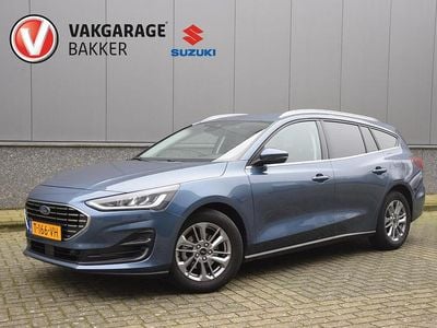 Blauw Gebruikt 2023 Ford Focus Titanium Stationwagen | € 21.750 (Eerlijke prijs)