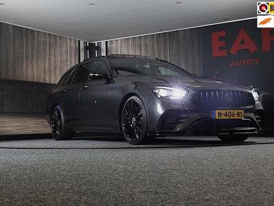 Grijs (metallic) Occasion 2021 Mercedes E200 AMG line Stationwagen | € 39.950