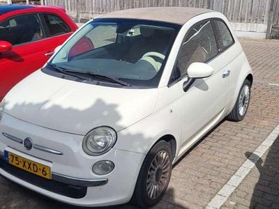 Occasion Fiat 500 Lounge 86 PK (63 kW) 2012 Wit Cabriolet