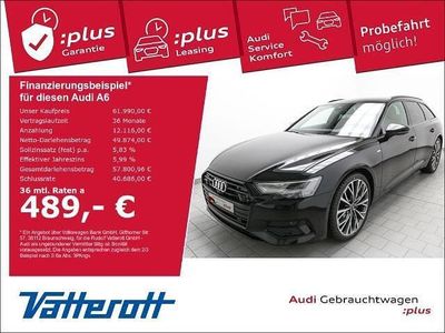 Zwart Occasion 2024 Audi A6 Sport Stationwagen | € 64.594