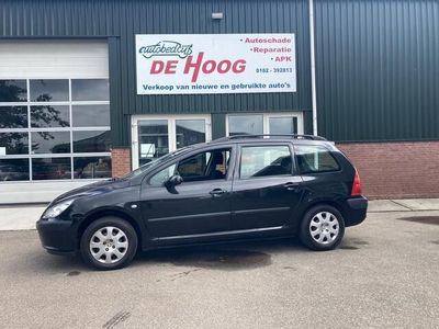 Zwart Gebruikt 2003 Peugeot 307 Stationwagen | € 3.250 (Duur)