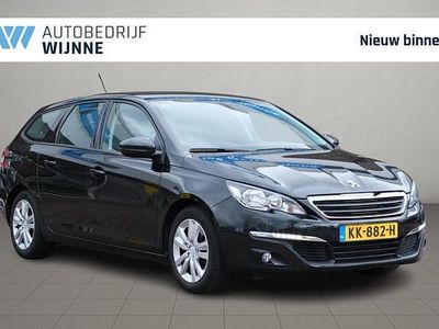 Occasion Peugeot 308 SW Active 120 PK (88 kW) 2015 Zwart Stationwagen