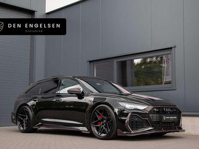 Zwart Gebruikt 2023 Audi RS6 S-Line Stationwagen | € 200.000