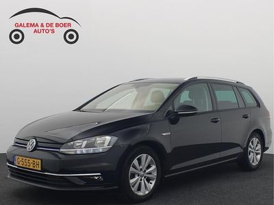 Occasion VW Golf VII Comfortline 131 PK (96 kW) 2019 Zwart Stationwagen