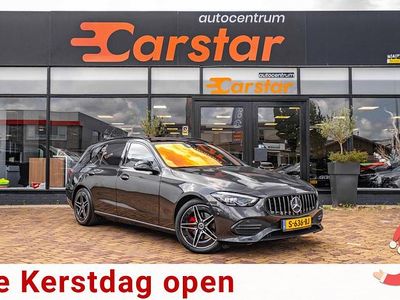 Grijs Gebruikt 2022 Mercedes C220 AMG line Stationwagen | € 34.950 (Iets duurder)
