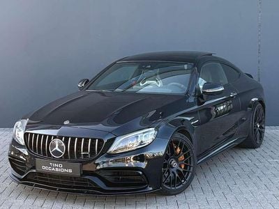 Zwart Occasion 2020 Mercedes C63 AMG Premium Plus Coupé | € 74.750 (Eerlijke prijs)