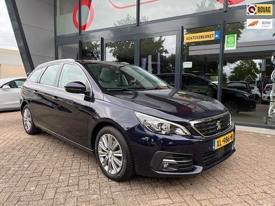 Occasion Peugeot 308 Allure 131 PK (96 kW) 2019 Blauw Stationwagen
