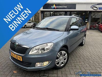 Blauw Gebruikt 2012 Skoda Fabia Ambition Stationwagen | € 6.450 (Duur)