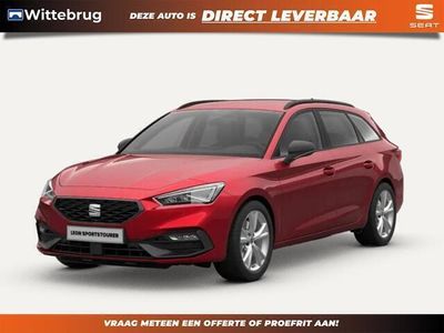 tweedehands Seat Leon Sportstourer 1.0 eTSI FR Business Intense / Technology pack / Achteruitrijcamera / Parkeersensor voor en achter / Elektrische achterklep / SE P4