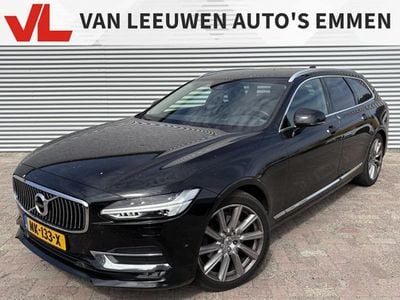 Zwart Gebruikt 2017 Volvo V90 Inscription Stationwagen | € 16.948 (Super prijs)