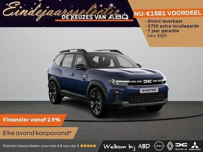Blauw Nieuw 2025 Dacia Bigster SUV | € 42.675 (Duur)