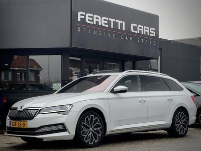 Wit Occasion 2021 Skoda Superb Business Line Stationwagen | € 26.900 (Eerlijke prijs)