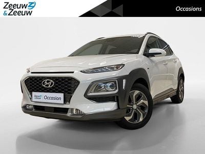 Chalk white metallic (p6w) Gebruikt 2020 Hyundai Kona SUV | € 19.750 (Goede deal)