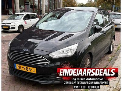 Zwart Gebruikt 2017 Ford C-MAX Titanium MPV | € 10.995 (Eerlijke prijs)