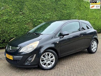 Occasion Opel Corsa Selection 86 PK (63 kW) 2012 Zwart Hatchback