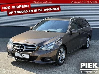 Bruin, metallic lak Gebruikt 2014 Mercedes E300 Avantgarde Stationwagen | € 11.499