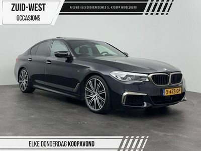 tweedehands BMW M550 5 Serie i xDrive High Executive B&W Stoelkoeling 360 ACC Soft