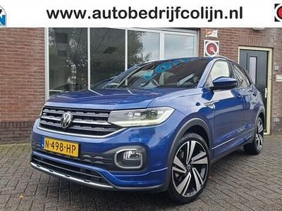 Blauw Gebruikt 2021 VW T-Cross R-line SUV | € 22.770 (Eerlijke prijs)