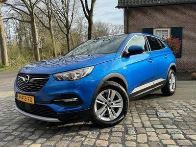 tweedehands Opel Grandland X 1.2T Bns Exe autom ecc,lmv,navigatie,led,dglas,chr