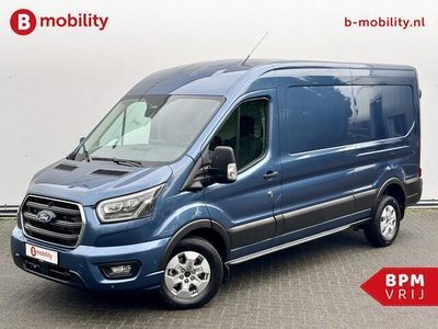 Blauw Occasion 2024 Ford Transit Limited Van | € 44.995 (Duur)