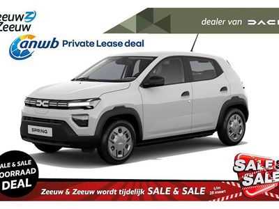 Nieuw Dacia Spring Essentiel 2026 Blanc kaolin qpa Hatchback