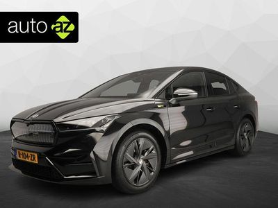 Zwart Occasion 2022 Skoda Enyaq iV Suite SUV | € 35.900 (Duur)