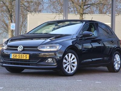 Zwart Occasion 2018 VW Polo Highline Hatchback | € 13.995 (Iets duurder)