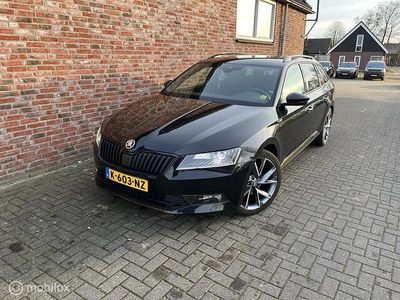 Occasion Skoda Superb Business Line 150 PK (110 kW) 2019 Zwart Stationwagen